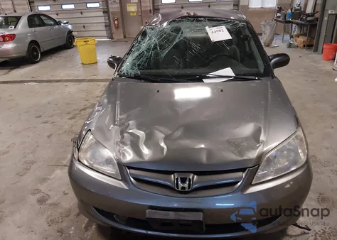 2004 Honda Civic Lx from USA, damaged, VIN 1HGES16544L022288